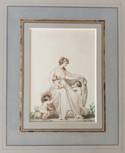 Load image into Gallery viewer, John Samuel Agar Watercolour An Allegory Of Charity 1799