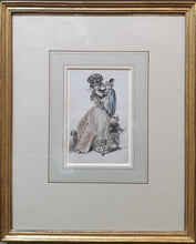 Load image into Gallery viewer, John Collet Watercolour Study Of A Mother And Her Children Circa.1775