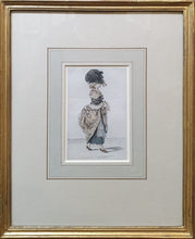 Load image into Gallery viewer, John Collet Watercolour Study Of A Young Woman Wearing A Bonnet Circa.1775
