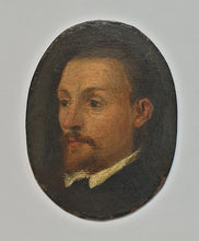 Load image into Gallery viewer, 17th.Century French School Portrait Miniature On Copper Jean-Baptiste Babin Poet