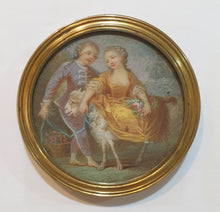 Load image into Gallery viewer, Late 18th.Century French School Miniature Painting Charles Phillipe Of France Count D'Artois And His Sister Madame Clothilde After Francois Drouais
