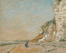 Load image into Gallery viewer, Adolphe-Félix Cals Pastel Cliffs Near Dieppe Circa.1860