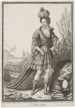Load image into Gallery viewer, Jean Mariette Allegorical Emblems Of The Four Continents The Rare Set Of Copper Engravings Circa.1715
