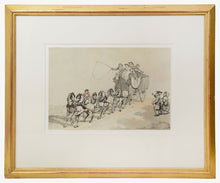 Load image into Gallery viewer, Thomas Rowlandson British School 18th.Century A Stage Coach And Six Circa.1785
