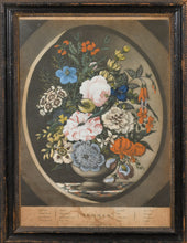 Load image into Gallery viewer, The Four Seasons Depicted In Flowers Hand Coloured Mezzotint Engravings In Their Original Frames 1798
