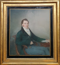 Load image into Gallery viewer, Ellen Wallace Sharples Pastel Portrait Of A Gentleman Circa.1810
