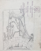 Load image into Gallery viewer, Charles Sargeant Jagger Sketch For A Statue Of King George V For New Delhi Circa.1930
