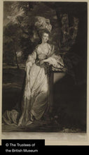Load image into Gallery viewer, Mary Isabella Duchess Of Rutland Large 18th.Century Reverse Glass Mezzotint Engraving By Valentine Green After Sir Joshua Reynolds
