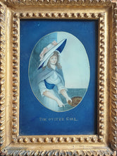 Load image into Gallery viewer, 18th.Century Chinese Export Reverse Glass Painting The Oyster Girl Circa.1780
