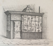Load image into Gallery viewer, 19th.Century Trade Card Samuel Knights Printseller Cornhill London Circa.1841

