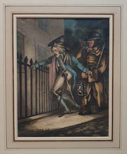 Load image into Gallery viewer, Henry William Bunbury Watercolour Drawing Damn&#39;d Sick Circa.1780
