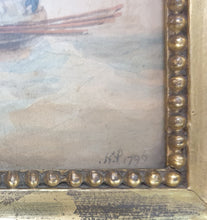 Load image into Gallery viewer, Nicholas Pocock Watercolour Maritime Study 1796
