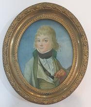 Load image into Gallery viewer, Late 18th.Century Portrait Miniature A Gentleman In Green Circa.1795
