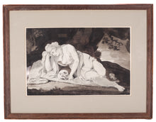 Load image into Gallery viewer, Conrad Martin Metz 18th.Century Wash Drawing The Penitent Magdalene 1786

