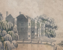 Load image into Gallery viewer, 18th.Century Grey Wash Watercolour Drawing The Lodge In Richmond Park The Residence Of Philip Meadows Esq Circa.1780
