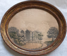 Load image into Gallery viewer, 18th.Century Grey Wash Watercolour Drawing The Lodge In Richmond Park The Residence Of Philip Meadows Esq Circa.1780
