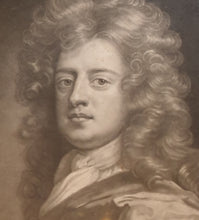 Load image into Gallery viewer, JI Smith Mezzotint Engraving Sir Godfrey Kneller 1694

