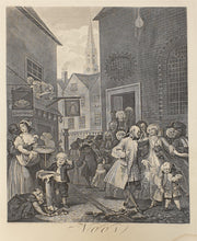 Load image into Gallery viewer, William Hogarth Set Of Copper Engravings The Four Times Of Day
