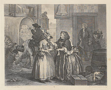 Load image into Gallery viewer, Willliam Hogarth The Harlots Progress The Set Of Six Copper Engravings
