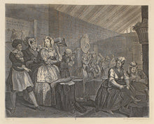 Load image into Gallery viewer, Willliam Hogarth The Harlots Progress The Set Of Six Copper Engravings
