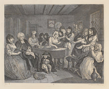 Load image into Gallery viewer, Willliam Hogarth The Harlots Progress The Set Of Six Copper Engravings

