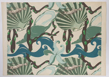 Load image into Gallery viewer, Cavendish Textiles A Studio Archive Of Mid 20th.Century Watercolour Pattern Designs
