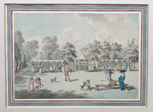 Load image into Gallery viewer, George Keate 18th.Century Landscape Watercolour A View Of Ranelagh Gardens Margate Kent Circa.1770
