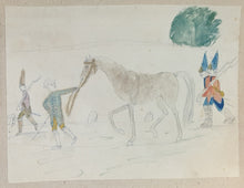 Load image into Gallery viewer, A Rare Group Of 18th.Century Children&#39;s Drawings By William Lock Of Norbury Circa.1772
