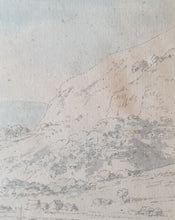 Load image into Gallery viewer, Anthony Devis Italianate Landscape Watercolour Circa.1770.
