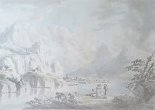 Load image into Gallery viewer, Anthony Devis Italianate Landscape Watercolour Circa.1770.
