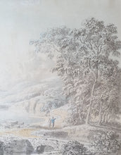 Load image into Gallery viewer, Anthony Devis Italianate Landscape Watercolour Circa.1770.
