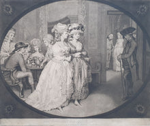 Load image into Gallery viewer, John Raphael Smith R.A 18th.Century Mezzotint Engraving The Promenade At Carlisle House 1781
