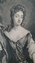 Load image into Gallery viewer, JI Smith Mezzotint Engraving After G Kneller Madam D&#39;Avenant Circa.1690.

