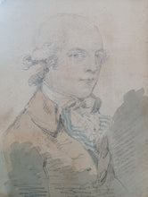 Load image into Gallery viewer, Thomas Rowlandson Watercolour Portrait Study Of A Gentleman
