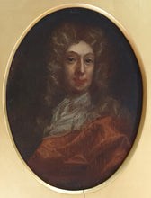 Load image into Gallery viewer, Late 17th.Century English School Oil Portrait Of A Gentleman Circa.1690
