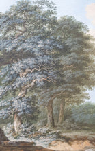 Load image into Gallery viewer, FW Hoijnck 18th.Century Dutch School Gouache Landscape Painting 1792.
