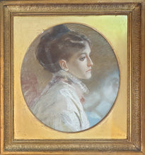 Load image into Gallery viewer, William Gorman Wills 19th.Century Irish School Pastel Portrait Of A Lady Circa.1880
