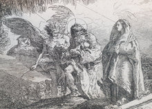 Load image into Gallery viewer, Giambattista Tiepolo Etching The Flight Into Egypt 1753
