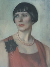 Load image into Gallery viewer, Janet Cumbrae Stewart Pastel Portrait Circa.1930
