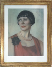 Load image into Gallery viewer, Janet Cumbrae Stewart Pastel Portrait Circa.1930
