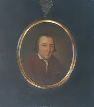 Load image into Gallery viewer, Circle Of John Downman A.R.A Portrait Miniature Painting On Copper Of A Gentleman Circa. 1780
