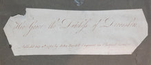Load image into Gallery viewer, Lady Diana Beauclerk Stipple Engraved Portrait Of Georgiana Duchess Of Devonshire 1782
