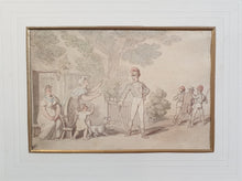Load image into Gallery viewer, Thomas Rowlandson Watercolour Drawing The Deserter Apprehended Circa. 1800
