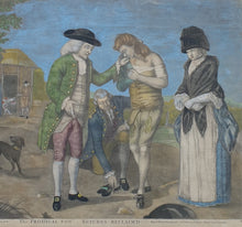 Load image into Gallery viewer, Carington Bowles The Prodigal Son A Group Of Four Rare 18th.Century Hand Coloured Mezzotint Engravings In Period Frames 1775
