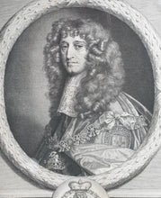 Load image into Gallery viewer, Prince Rupert Of The Rhine Abraham Blooteling Portrait Engraving After Sir Peter Lely Proof Impression Circa.1660
