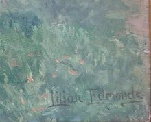 Load image into Gallery viewer, Lilian Edmonds Landscape Oil Painting Herefordshire Country Circa.1910 Vowchurch
