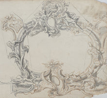 Load image into Gallery viewer, Italian School 18th.Century Pen And Ink Piedmontese Frame Design Circa.1730
