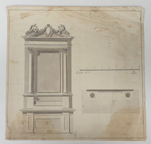 Load image into Gallery viewer, Spanish School 17th.Century Architectural Design
