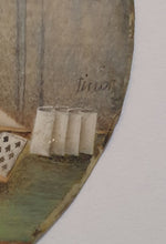 Load image into Gallery viewer, Tinot French School Late 18th.Century Portrait Miniature Félicité De Chasteigner Du Bergeriou As A Child Circa.1798
