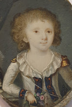 Load image into Gallery viewer, French School 18th.Century Portrait Miniature François Victor Desclos De La Fonchais Circa.1756
